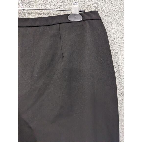 Talbots Dress Pants Women 16 Black Stretch USA Made Zip Pockets R16 - Picture 5 of 14